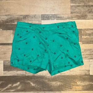 Women’s British Khaki anchor print shorts Size 12